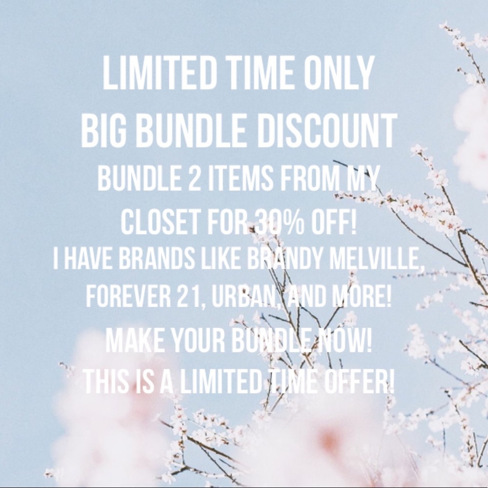 Limited time big discount!!